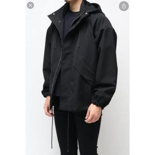 オーラリー(AURALEE)のAURALEE wool max canvas hooded blouson(ブルゾン)