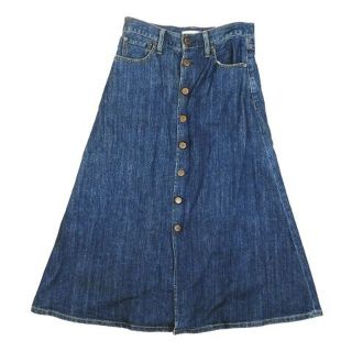 ニジュウサンク(23区)の18SS 23区 オンワード樫山 フレア デニムスカート ボトムス (ロングスカート)