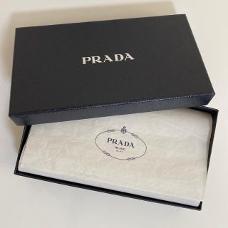 プラダ(PRADA)の[新品未使用] プラダ　長財布　ブラック　サフィアーノ(長財布)