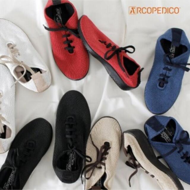 ARCOPEDICO(アルコペディコ)の新品★1万 アルコペディコ ニットスニーカー 外反母趾 軽量 高機能 レディースの靴/シューズ(スニーカー)の商品写真