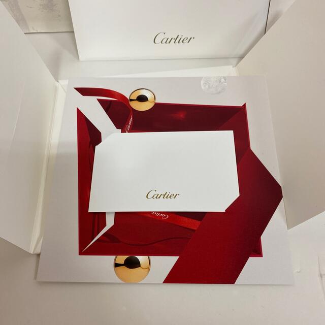 Cartier(カルティエ)の新品　カルティエ　メッセージカード3点 ハンドメイドの文具/ステーショナリー(カード/レター/ラッピング)の商品写真