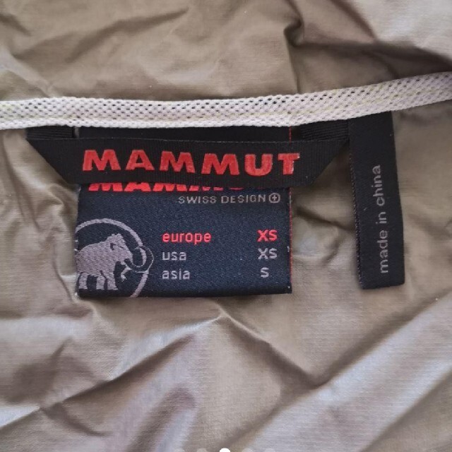 Mammut(マムート)のマムート　ゴア社ウインドストッパージャケット メンズのジャケット/アウター(マウンテンパーカー)の商品写真