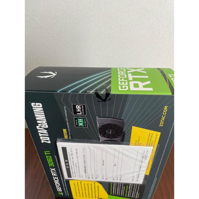 ZOTAC GAMING GeForce RTX 3060 Ti 新品 ZOTAC GAMING GeForce RTX 3060 Ti 新品