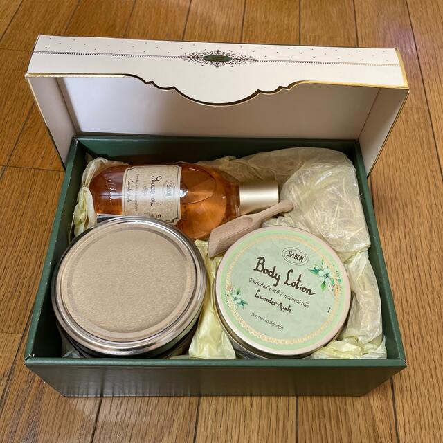 SABON ボディスクラブ ローション オイル ラベンダーアップルの香り