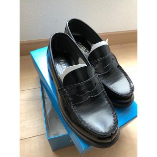 ハルタ(HARUTA)の美品　ハルタ　ローファー　22.5㎝　黒　(ローファー)