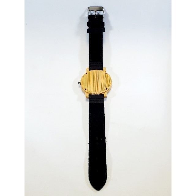 DODO DEER ペアウォッチ 木製腕時計 竹製 レザーバンド 超軽量 黒