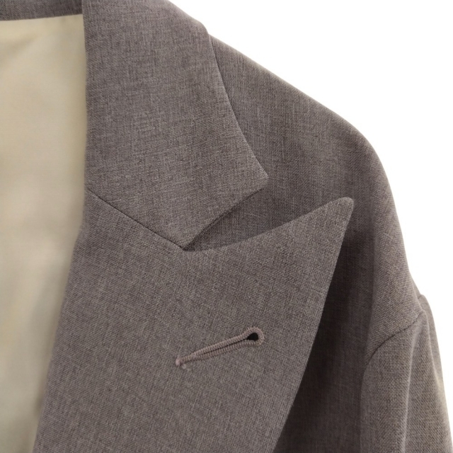 Needles ニードルス Peaked Lapel 1B Jacket コットンテーラードジャケット GL066 パープル 割引50% 1Bジャケット Lapel Peaked Needles テーラードジャケット