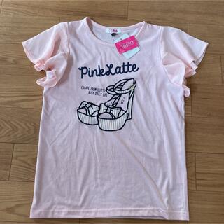 ピンクラテ(PINK-latte)の新品 pinklatte ピンクラテ Tシャツ(Tシャツ/カットソー)