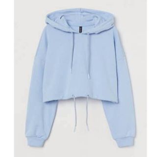 エイチアンドエム(H&M)のお値下げ☆H＆M　NiziU　ショートスウェットパーカ　XL(パーカー)