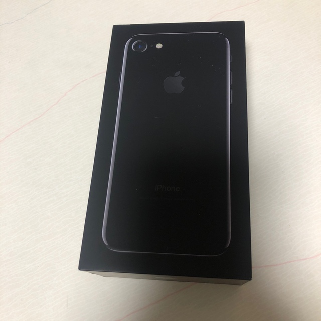 iphone7ジェットブラック128GB本体 7