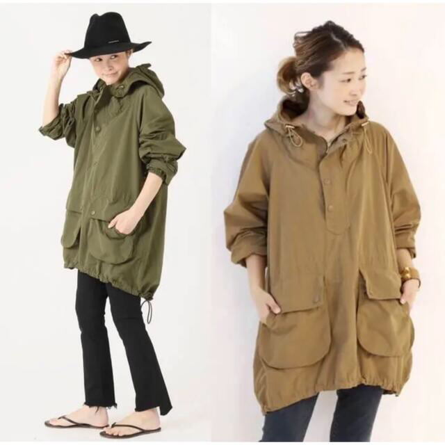 Deuxieme Classe Weather Smock Parka カーキ