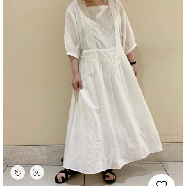 新品 TSUHARU by SM2 モチーフ刺繍ワンピース-