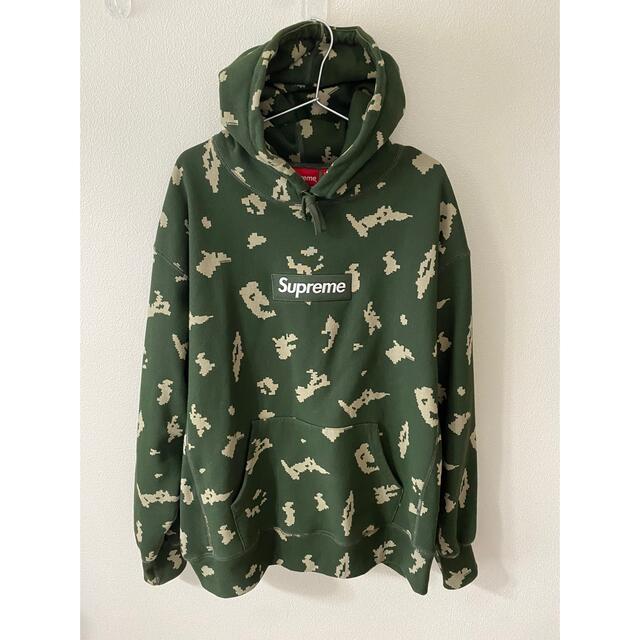 最安値Supreme Box Logo Hooded Sweatshirt XL