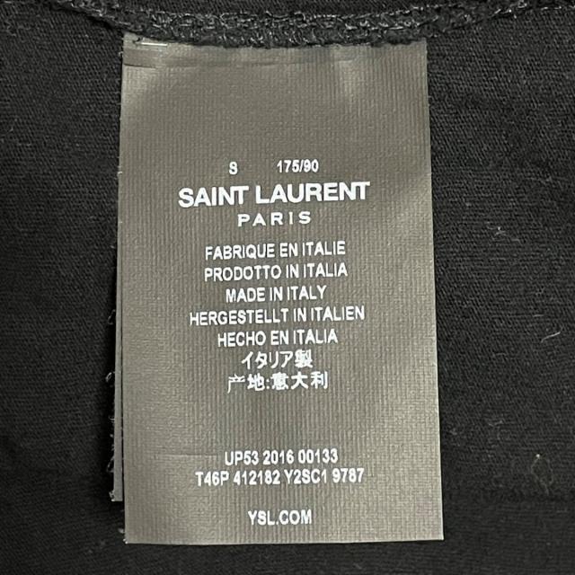 Saint Laurent(サンローラン)のサンローランパリ 半袖Tシャツ サイズS - メンズのトップス(Tシャツ/カットソー(半袖/袖なし))の商品写真