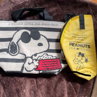 シップス(SHIPS)のPEANUTS xSHIPSランチトート＆ペットボトルホルダー‼️(キャラクターグッズ)