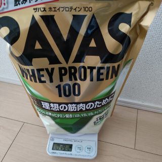 ザバス(SAVAS)のザバス　SAVAS ホエイプロテイン 100 フルーツ　筋トレ　ボディービル(プロテイン)