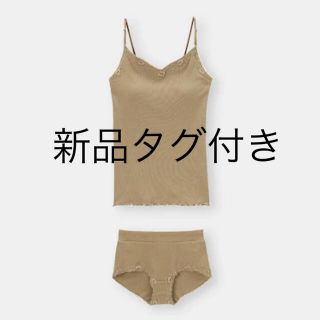 ジーユー(GU)の【あきこ様専用】gu リラックスキャミソール&ショーツセット(ルームウェア)