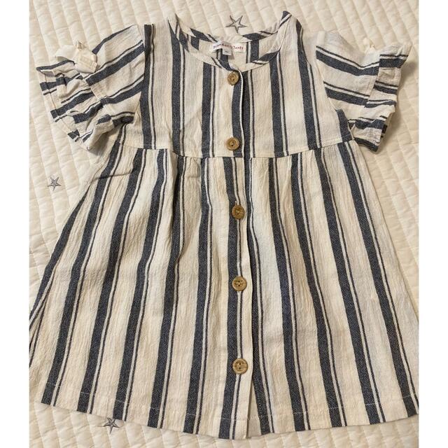 しまむら(シマムラ)のゆみ様　専用　しまむら　ワンピース　90センチ キッズ/ベビー/マタニティのキッズ服女の子用(90cm~)(ワンピース)の商品写真