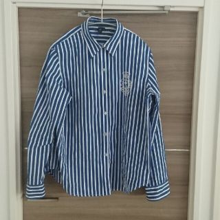 ポロラルフローレン(POLO RALPH LAUREN)の13日までタイムセール ラルフローレン長袖 Lレディースシャツ(シャツ/ブラウス(長袖/七分))