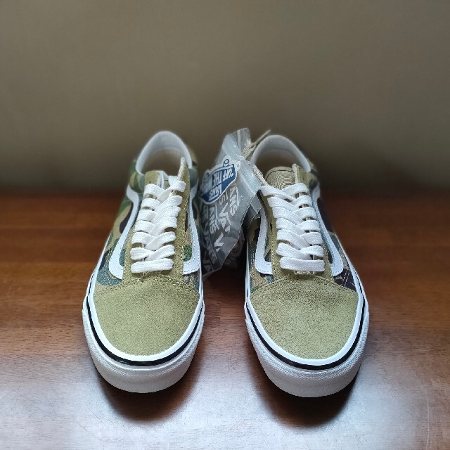 ★【新品未使用】BAPE X VANS ABC CAMO OLD SKOOL M 1