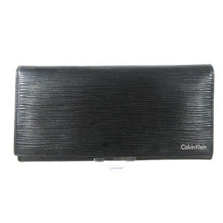 カルバンクライン(Calvin Klein)のカルバンクライン 長財布 - 黒 レザー(財布)