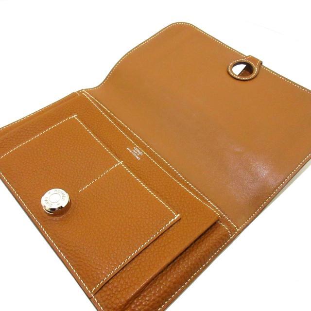 日本販売 エルメス 長財布美品 ドゴンGM ゴールド 日本販売 エルメス 長財布美品 ドゴンGM ゴールド