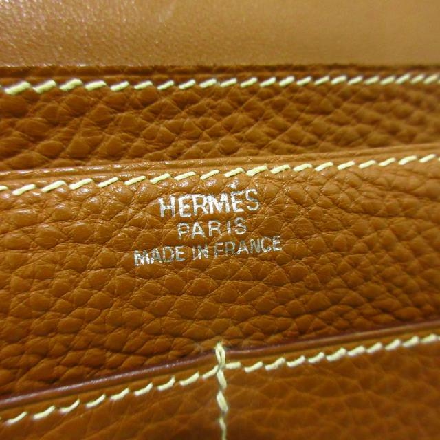 日本販売 エルメス 長財布美品 ドゴンGM ゴールド 日本販売 エルメス 長財布美品 ドゴンGM ゴールド