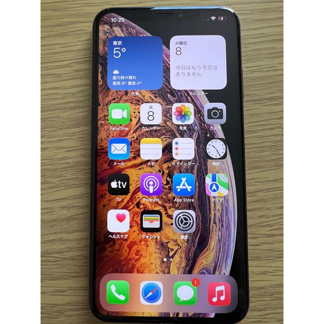 超美品 iPhone Xs Max Gold 256 GB Softbank 新素材新作 51.0%OFF