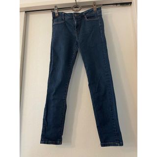 ザラ(ZARA)のZARA スキニーデニム　ストレッチパンツ　インディゴ　Mサイズ(デニム/ジーンズ)