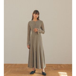 クラネ(CLANE)の新品　CLANE 3D FLOWER LACE ONE PIECE(ロングワンピース/マキシワンピース)