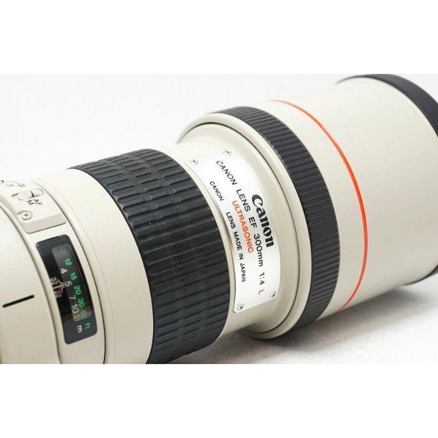 Canon(キヤノン)の■ エクステンダー 付き　Canon EF 300mm F4 L USM スマホ/家電/カメラのカメラ(レンズ(単焦点))の商品写真