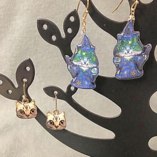 😸猫ちゃんピアス2点セット😸🐾ハンドメイド(ピアス)