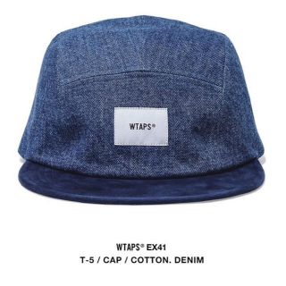 20AW WTAPS T-5 / CAP / COTTON. DENIM-eastgate.mk