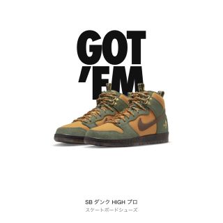 ナイキ(NIKE)のPASS~PORT × Nike SB Dunk High 26cm(スニーカー)