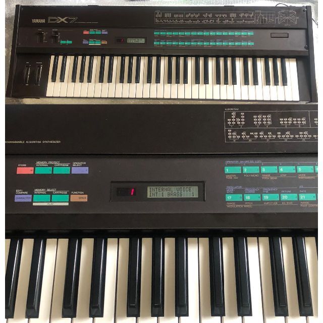 美品 YAMAHA DX7 内蔵電池交換済み FM音源シンセサイザー