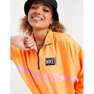 ナイキ(NIKE)のNIKE ナイキ ウーブン プルオーバー ナイロン ジャケット 定価12100円(ナイロンジャケット)