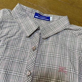 バーバリーブルーレーベル(BURBERRY BLUE LABEL)のyageha様専用♪バーバリー！タイ付き　半袖シャツ(シャツ/ブラウス(半袖/袖なし))