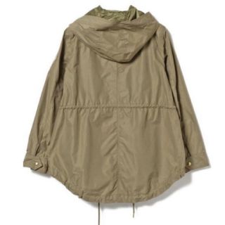 【新品未使用】BEAMS 別注 CRIDOLA ナイロンモッズコート カーキ 1