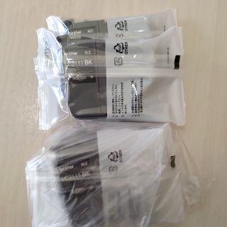 ブラザー(brother)のbrother　インク　純正品　LC3111BK　4個(OA機器)