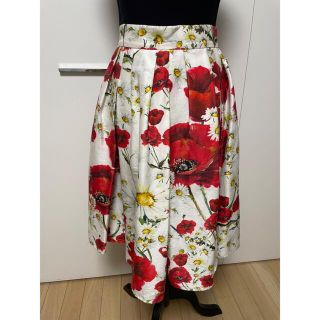 DOLCE&GABBANA ドルチェ&ガッバーナ ドルガバ 花柄スカート