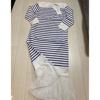 ミュベールワーク(MUVEIL WORK)のmilky0755様専用☆新品タグ付き☆muveilワンピース(ロングワンピース/マキシワンピース)