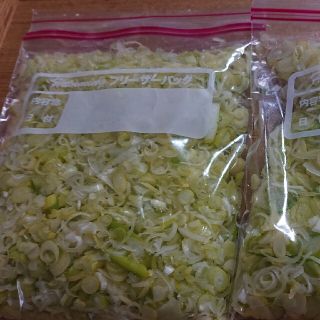 ✳️カット(刻み)西田白ネギＢ品300g✖️2袋パケット便(野菜)