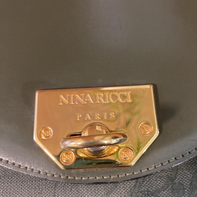 NINA RICCI(ニナリッチ)の【美品】nina ricci ニナリッチ 2wayショルダーバッグ PVC 本革 レディースのバッグ(ショルダーバッグ)の商品写真