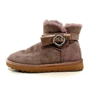 アグ(UGG)のアグ ショートブーツ - 1012335 ピンク(ブーツ)