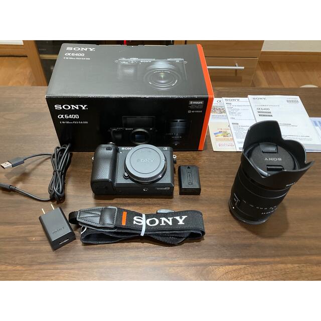 2420万SONY α6400 高倍率ズームレンズキットILCE-6400M(B)