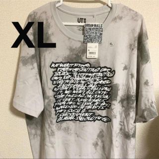 ユニクロ(UNIQLO)のフューチュラ　タイダイ柄　Tシャツ　XLサイズ　ユニクロ　新品未使用(Tシャツ/カットソー(半袖/袖なし))