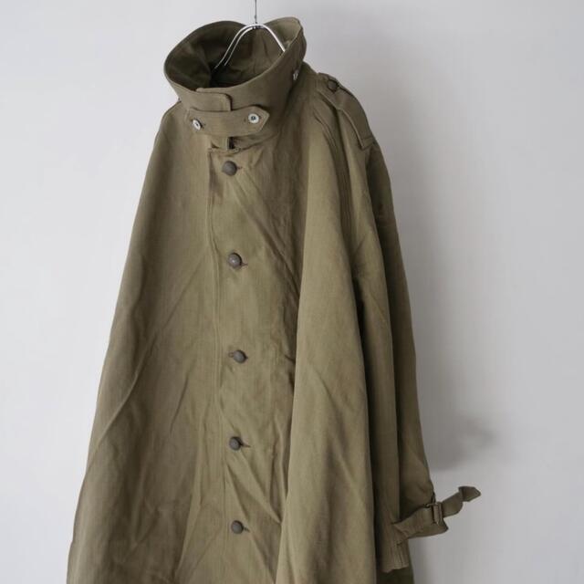 40s 50s モーターサイクルコート フランス軍 ミリタリー 40s 50s モーターサイクルコート フランス軍 ミリタリー