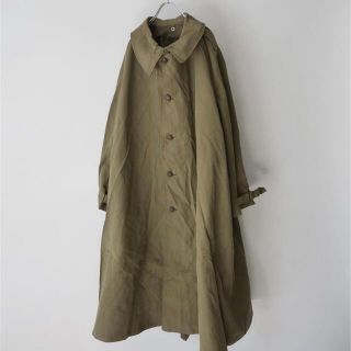 アナトミカ(ANATOMICA)の40s 50s モーターサイクルコート　フランス軍　ミリタリー(ステンカラーコート)