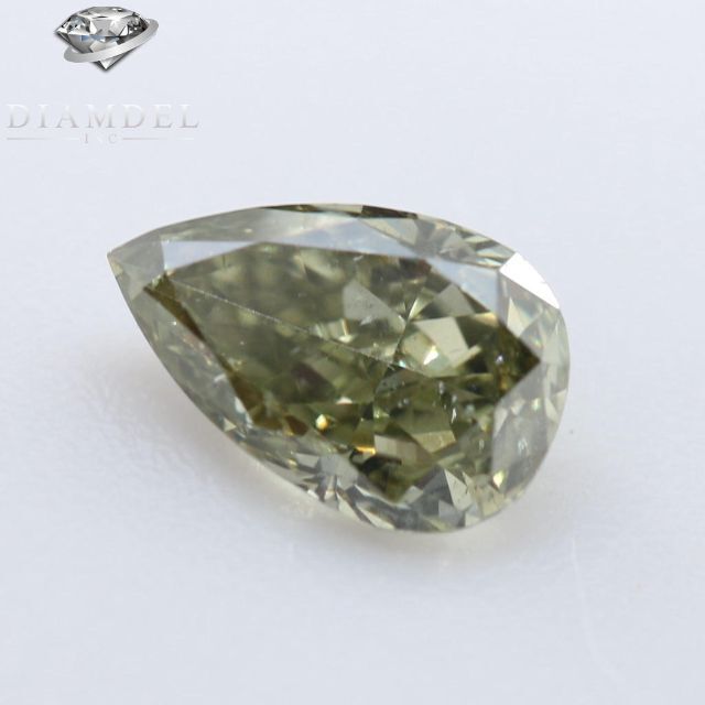 グリーンダイヤモンドルース/ F.D.G.Y. GREEN/ 0.221 ct.