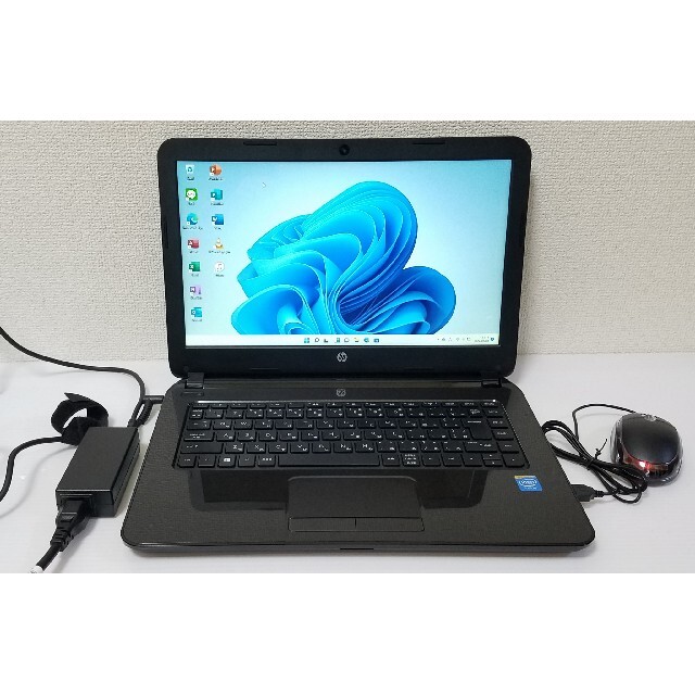 HP - HP ノートパソコン Windows11 エクセル ワード DVDマルチの通販 HP - HP ノートパソコン Windows11 エクセル ワード DVDマルチの通販